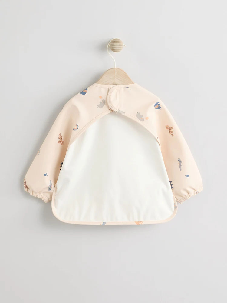 Mini Jungle - Weaning And Feeding Sleeved Bib