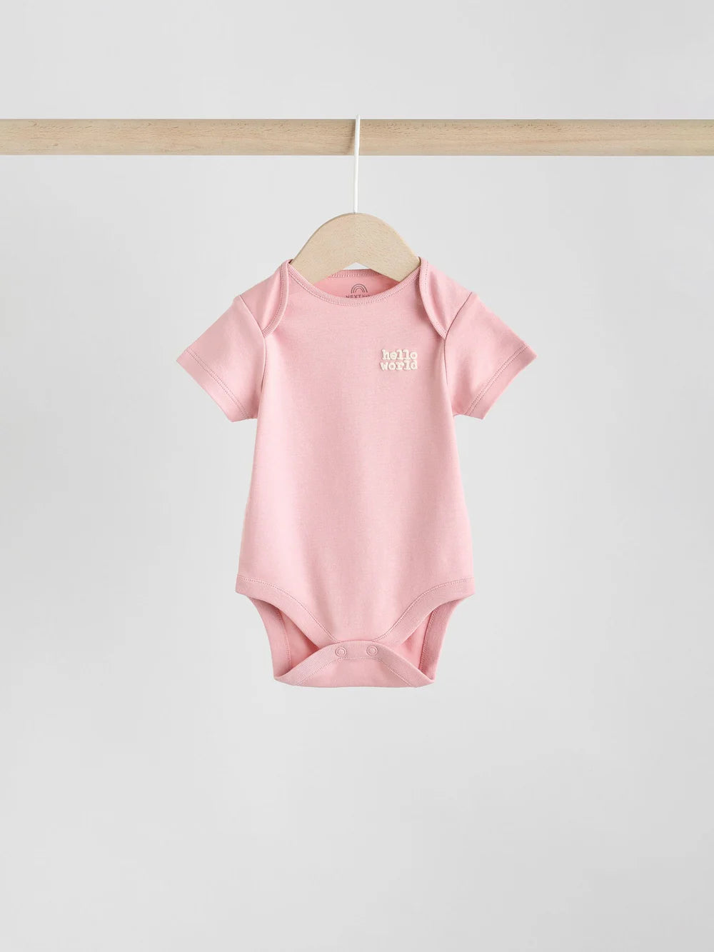 4 Piece Baby Set - Sleepsuit, Bodysuit, Beanie and Bib - Pink