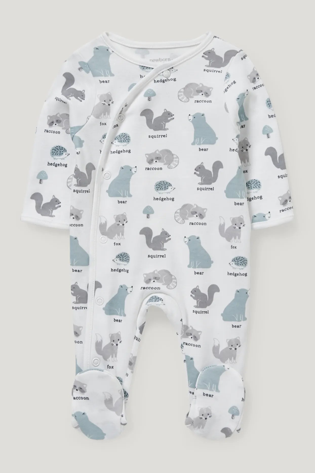 I’m new here - Blue - 3 pieces baby set