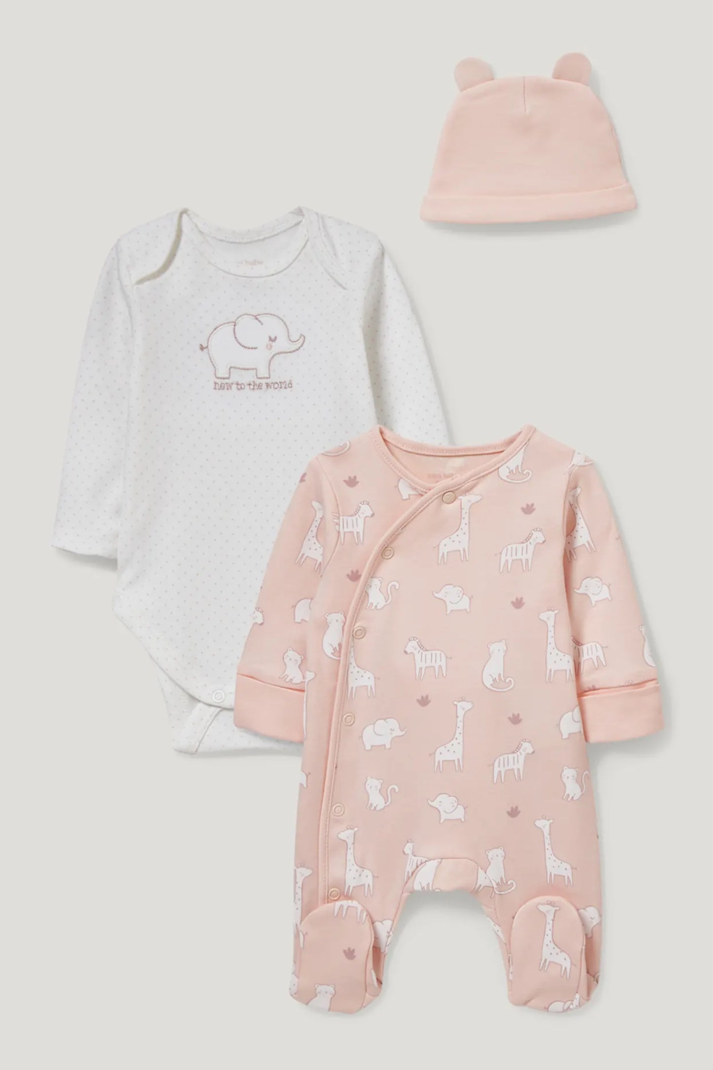 New to the world - Simon - 3 pieces baby set