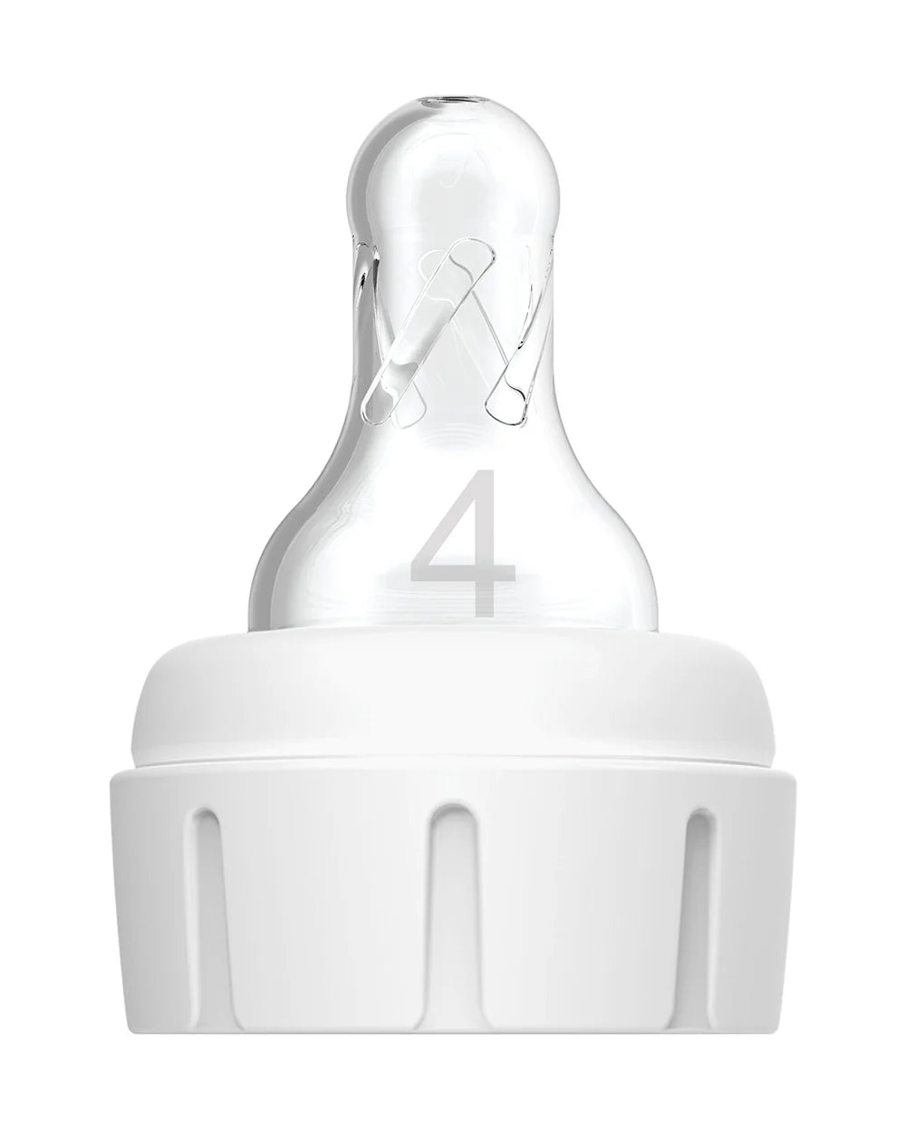Dr. Brown’s Narrow Neck Options+ Nipple, Level-4 (9m+), 2-Pack