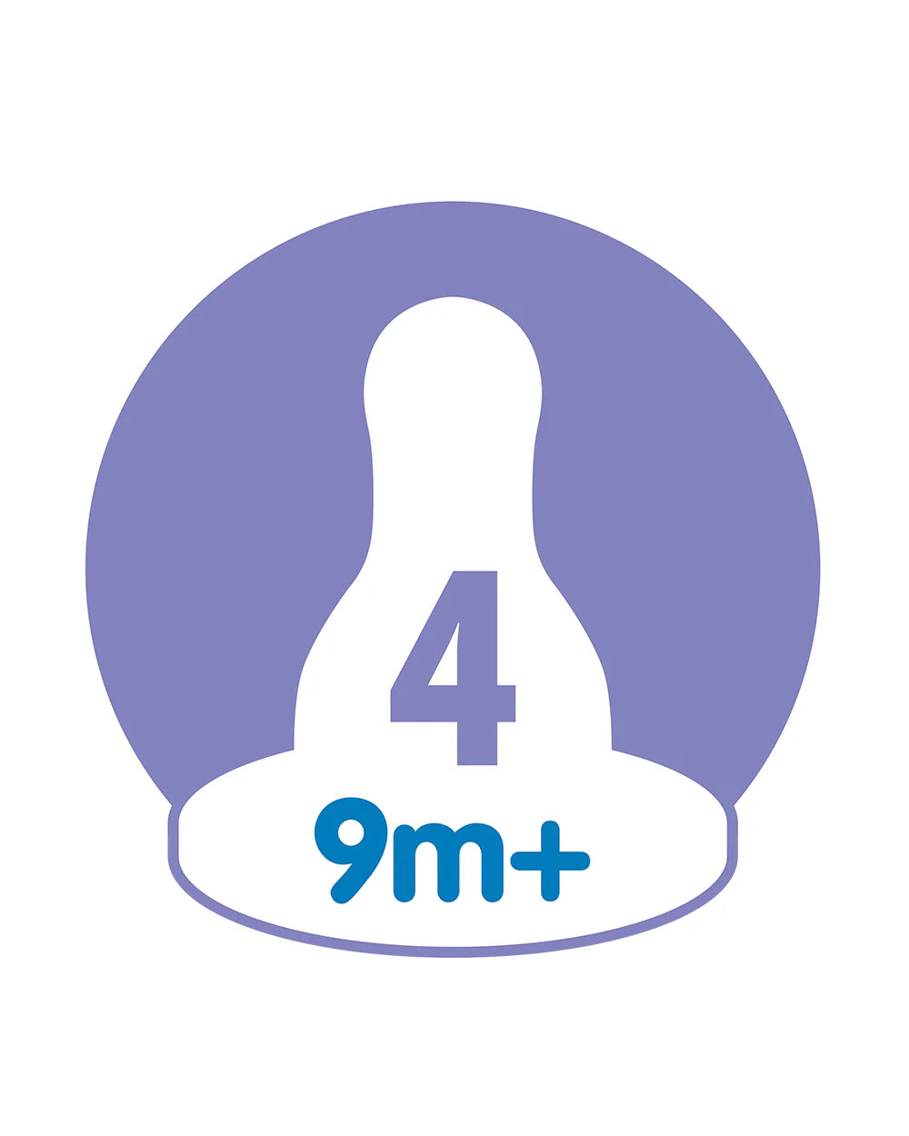 Dr. Brown’s Narrow Neck Options+ Nipple, Level-4 (9m+), 2-Pack