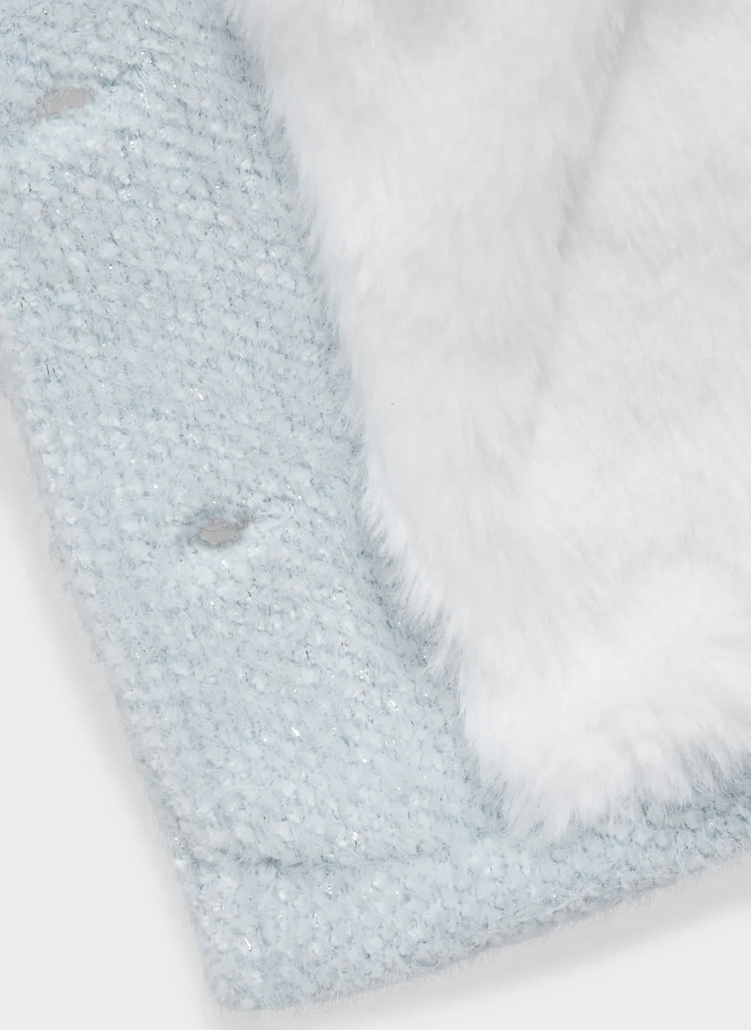 Baby lined cardigan with hood