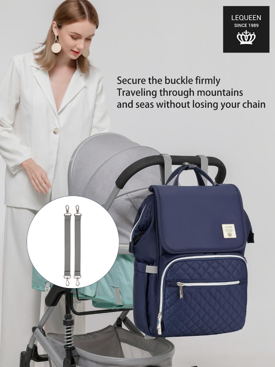 Lequeen Diamond 7TH Edition with removable top - Navy