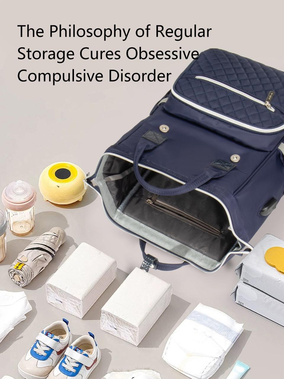 Lequeen Diamond 7TH Edition with removable top - Navy