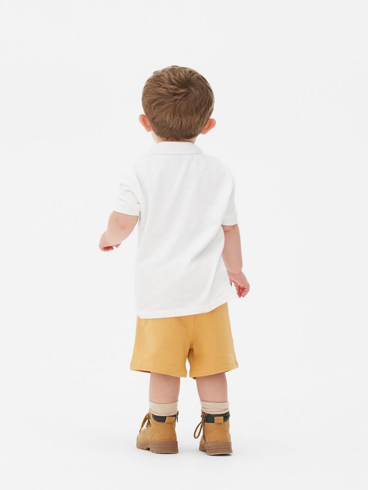 Baby Boy Polo Shirt and Shorts Set
