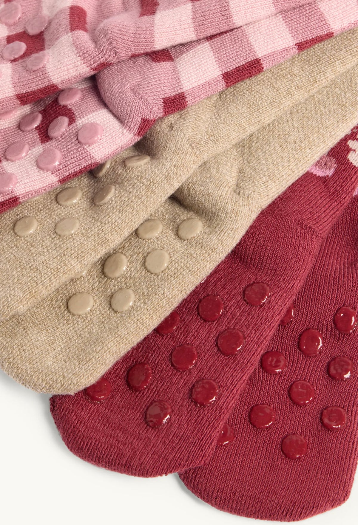 Fox - Baby - Pack of 3 Lined Anti-Slip Socks