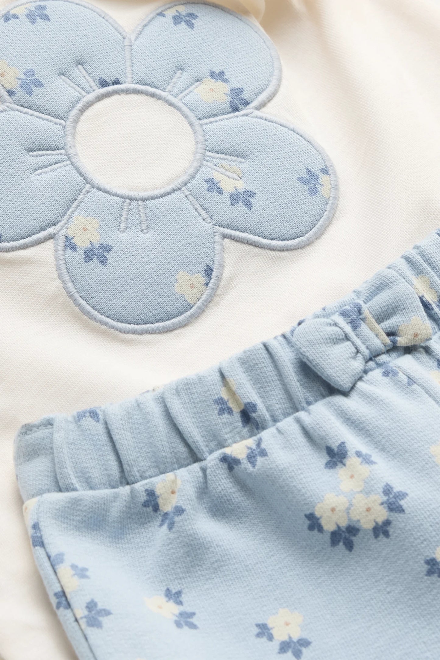 Floral - baby outfit - 2 piece