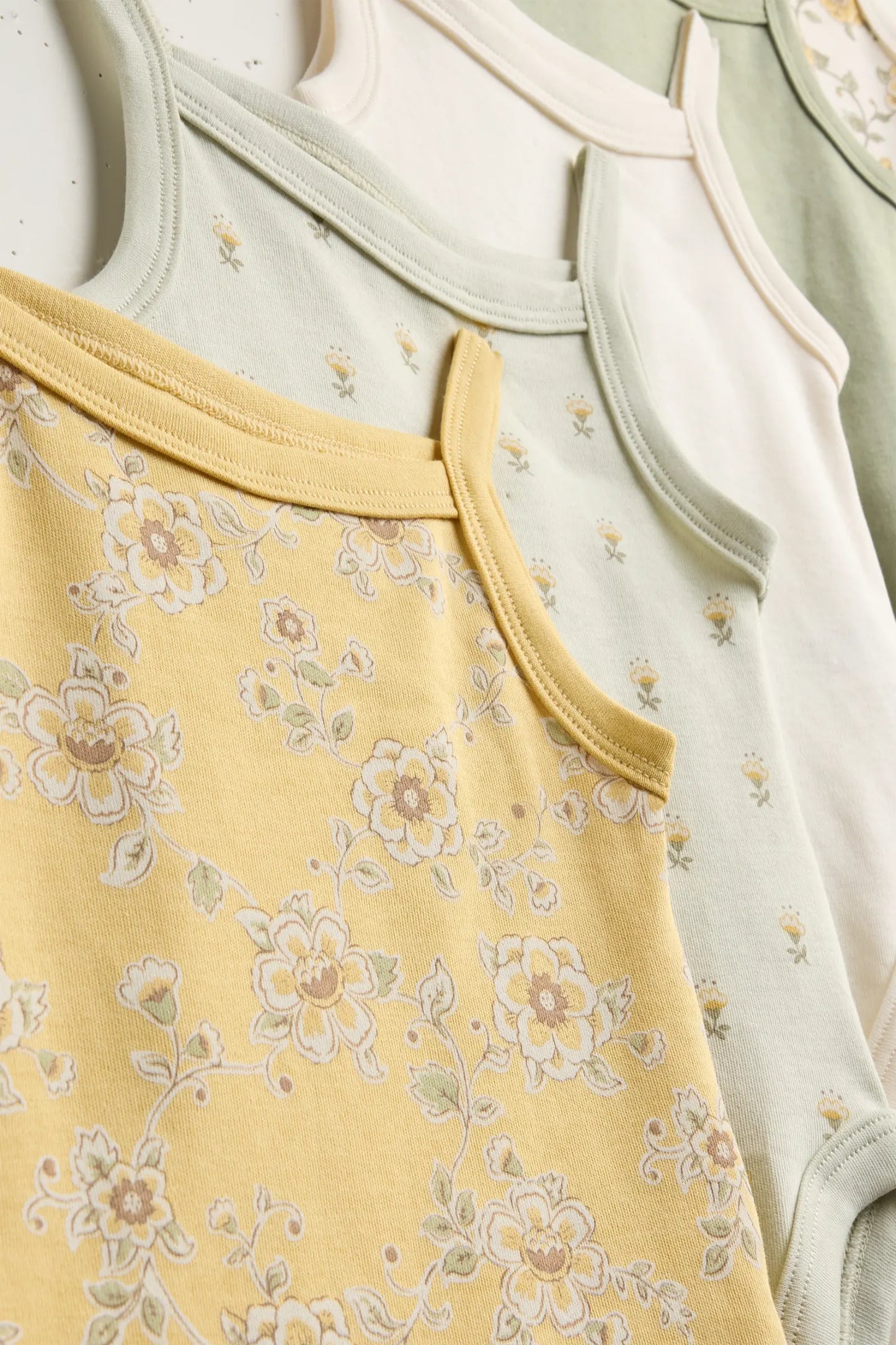 Multipack of 5 - floral - baby bodysuit