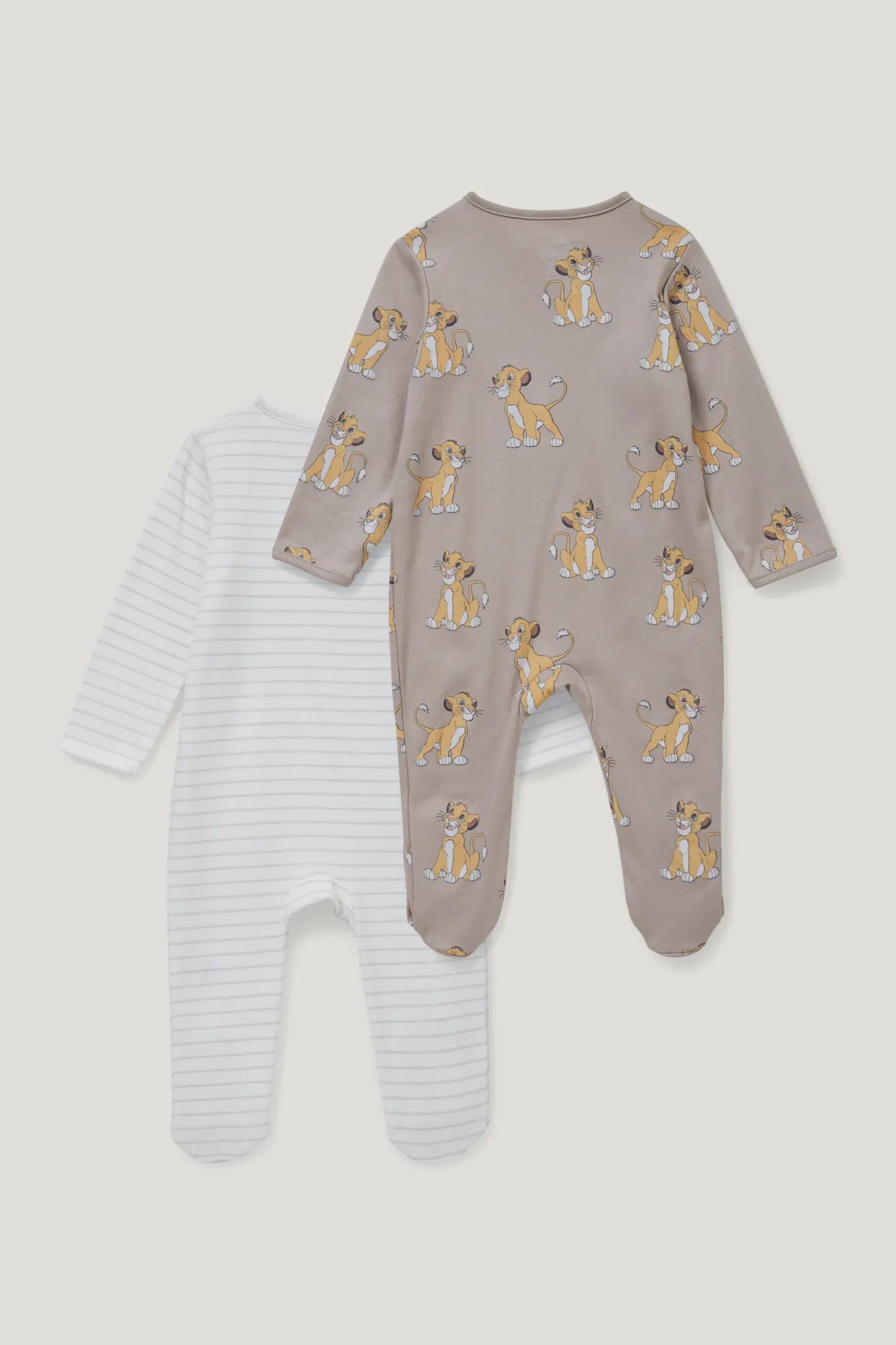 Pack of 2 baby Sleepsuits - Simba - 9/12 Months