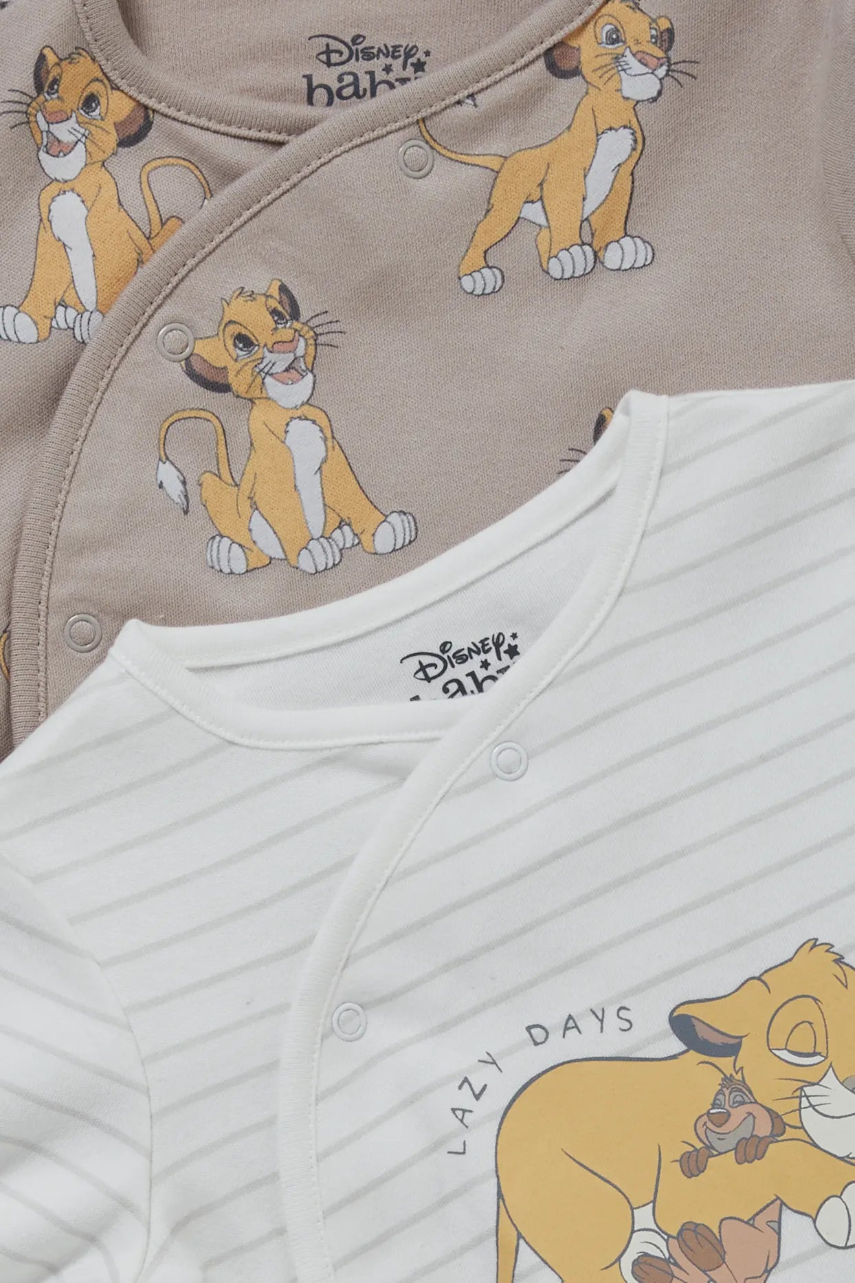 Pack of 2 baby Sleepsuits - Simba - 9/12 Months