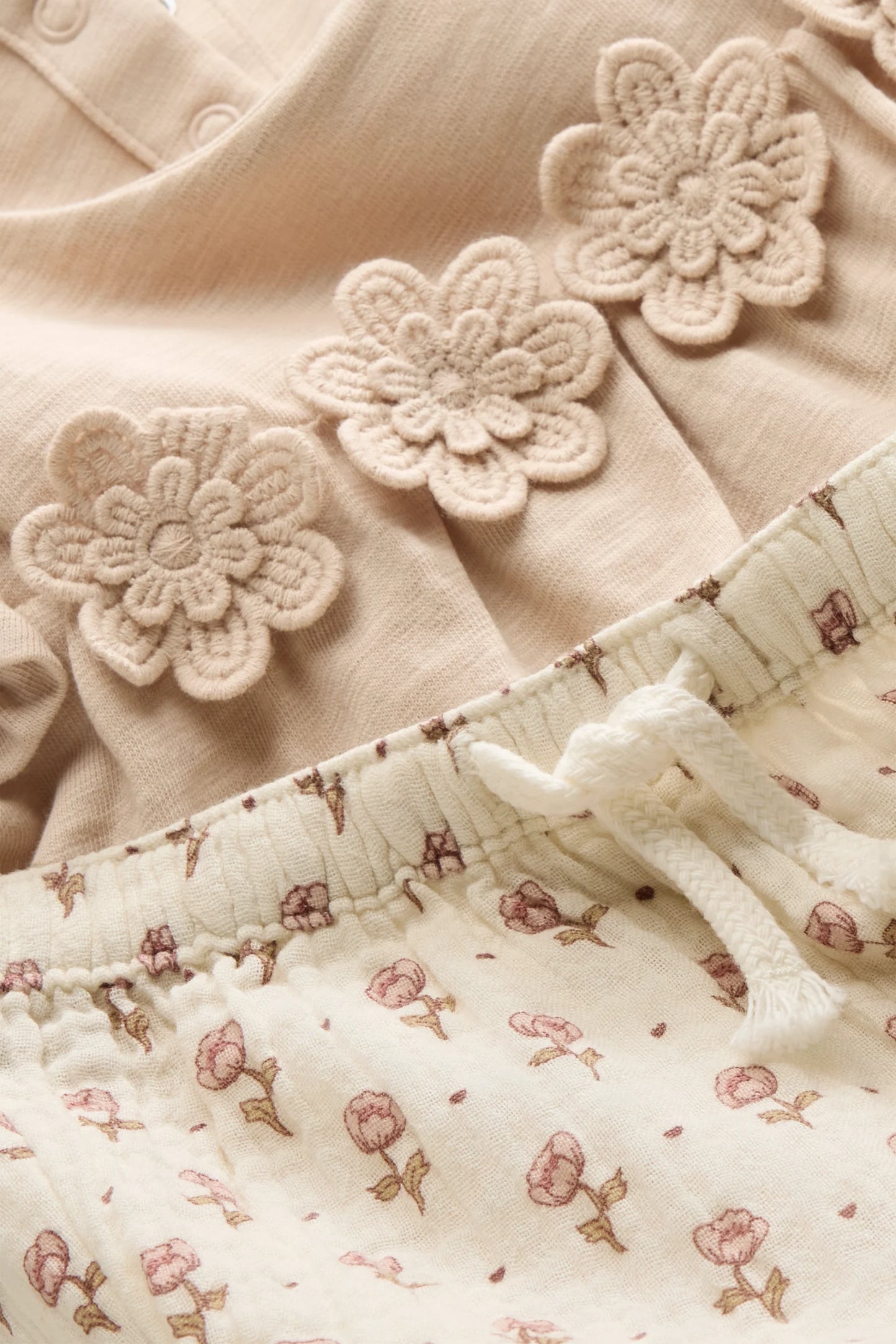 Floral - baby outfit - 2 piece