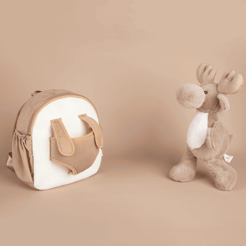 Hug & Go Bag - Mossy the Reindeer