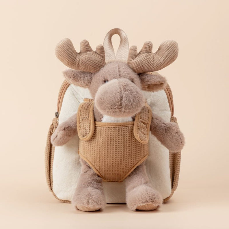 Hug & Go Bag - Mossy the Reindeer