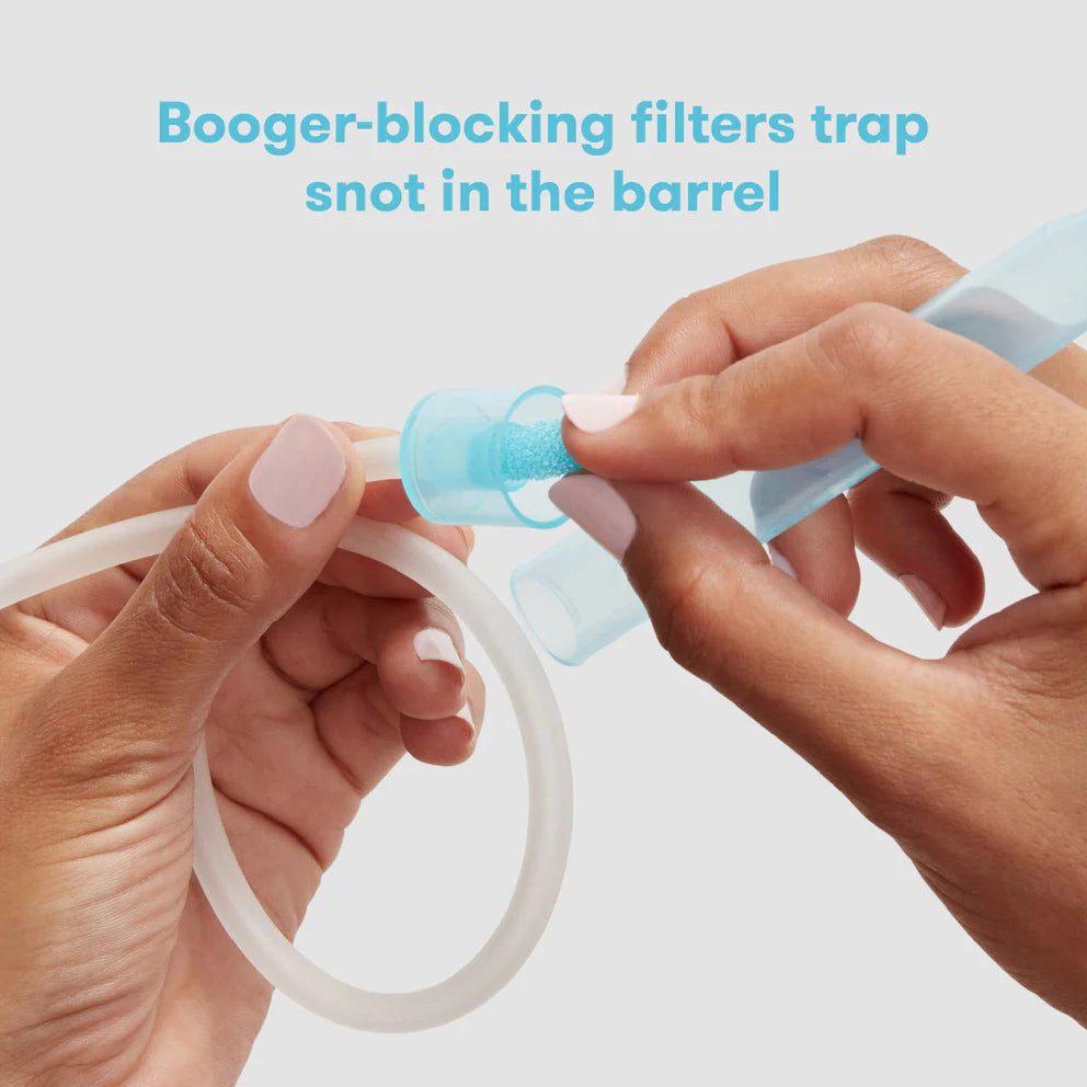 NoseFrida - Nasal Aspirator - with 4 hygiene filters and travel case