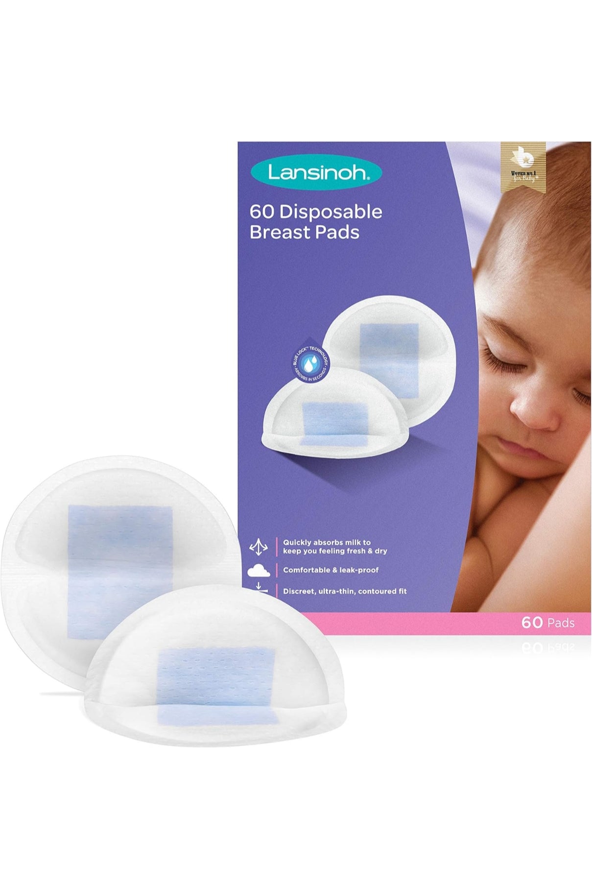 Lansinoh Disposable Breast Pads - 60 Pads