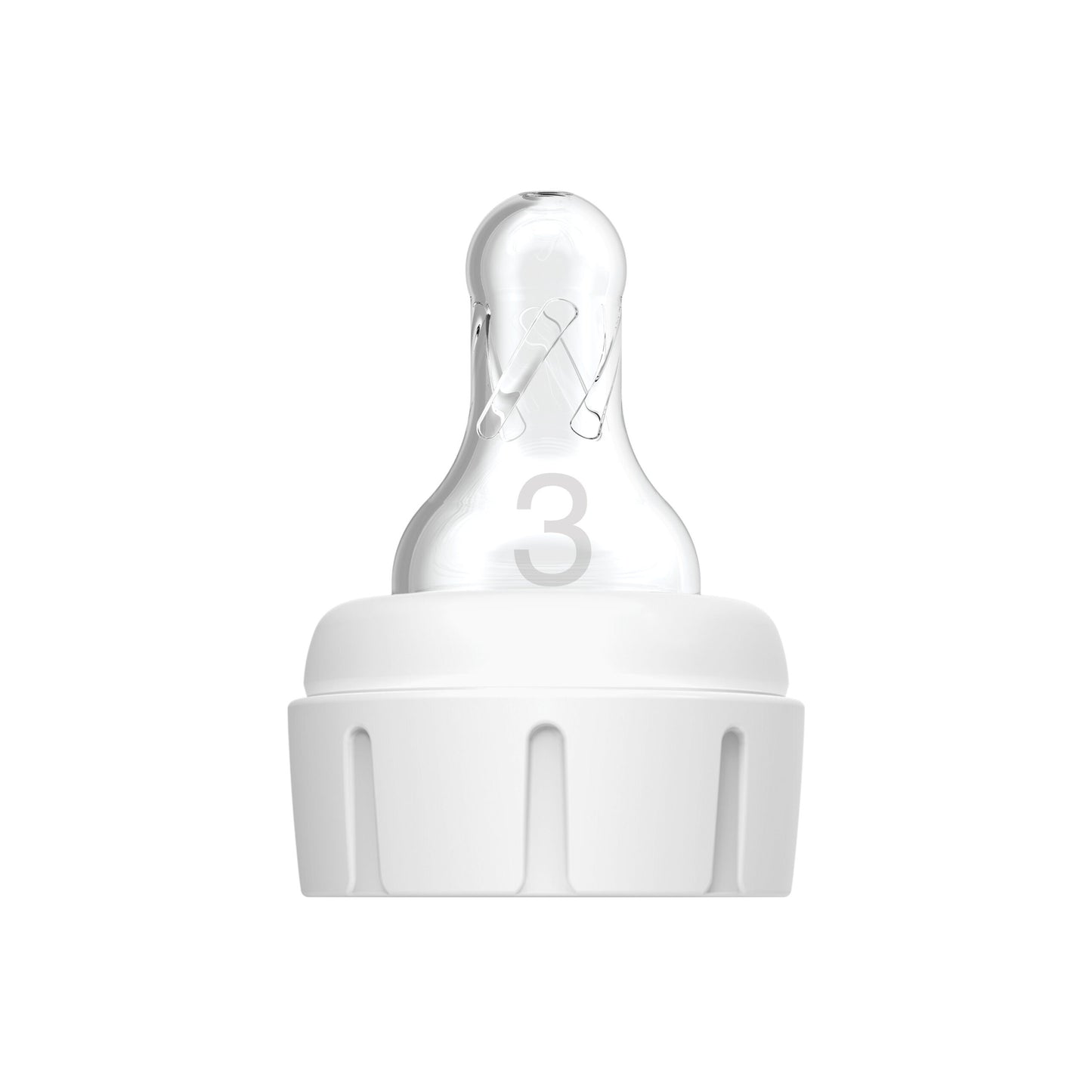 Dr. Brown’s Narrow Neck Options+ Nipple, Level-3 (6m+), 2-Pack