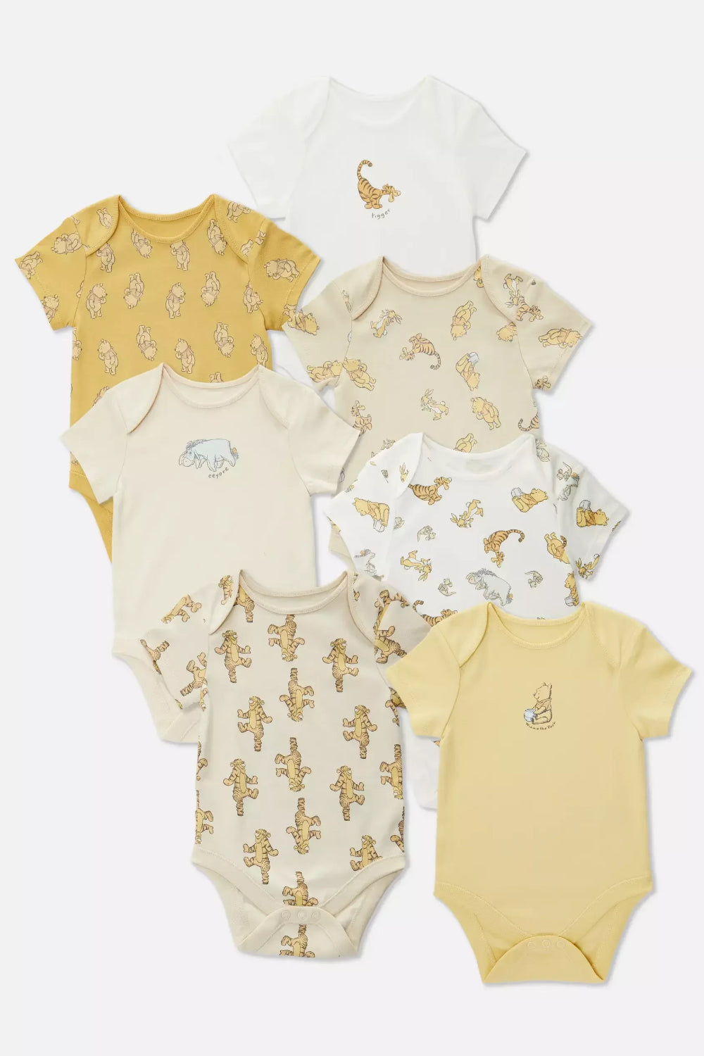 Winnie the Pooh - Pack of 7 bodysuits