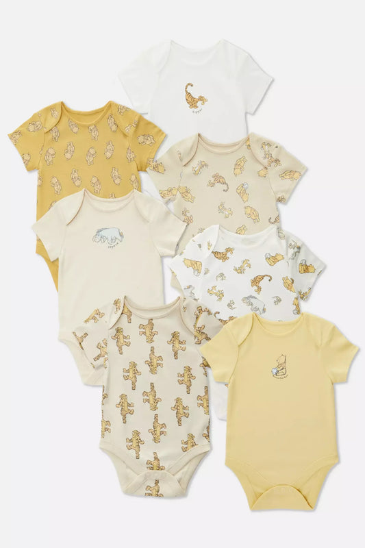 Winnie the Pooh - Pack of 7 bodysuits