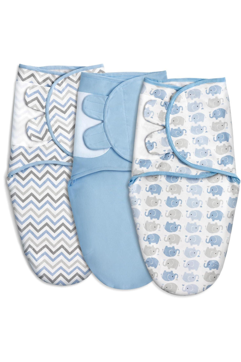 Pack of 3 Swaddle blankets - Sky Blue