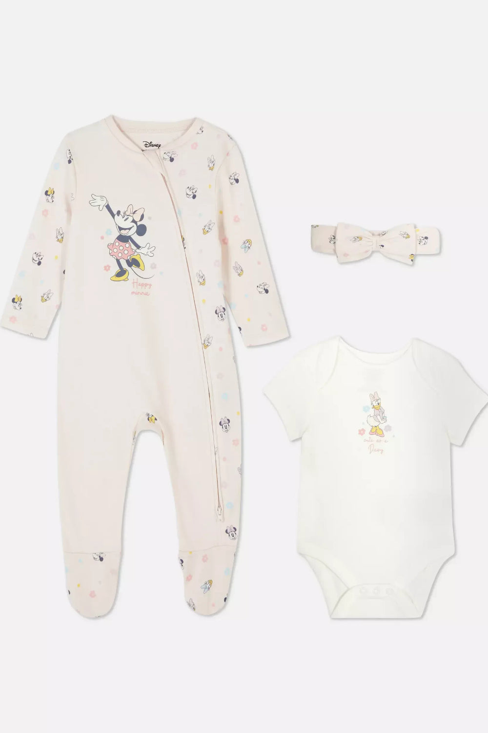 Minnie Mouse & Daisy Duck - 3 pieces set