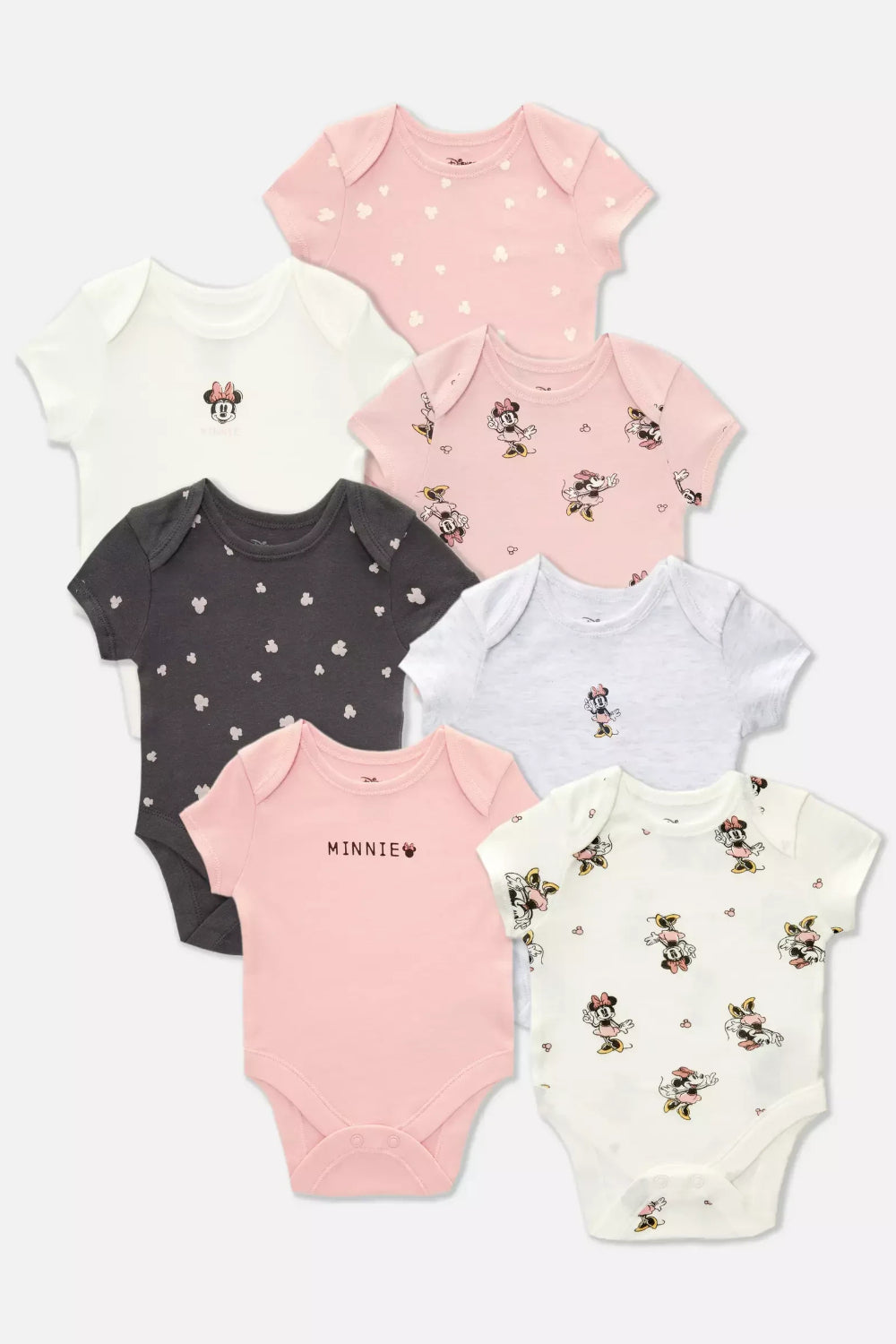 Minnie Mouse - Pack of 7 bodysuits