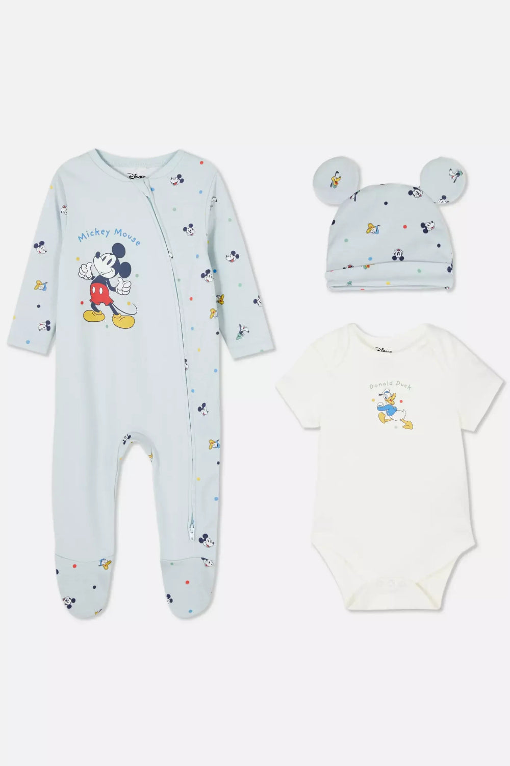 Mickey Mouse & Donald Duck - 3 pieces set
