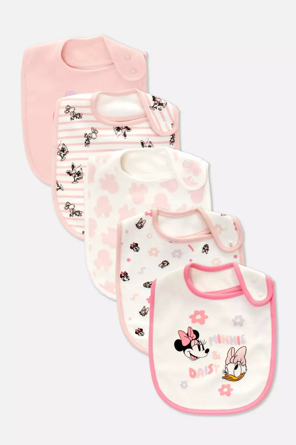 5pk Disney’s Minnie Mouse & Daisy Duck Dribble Bibs