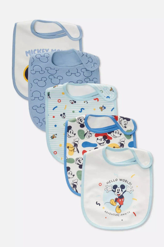 5pk Disney’s Mickey Mouse & Pluto Dribble Bibs