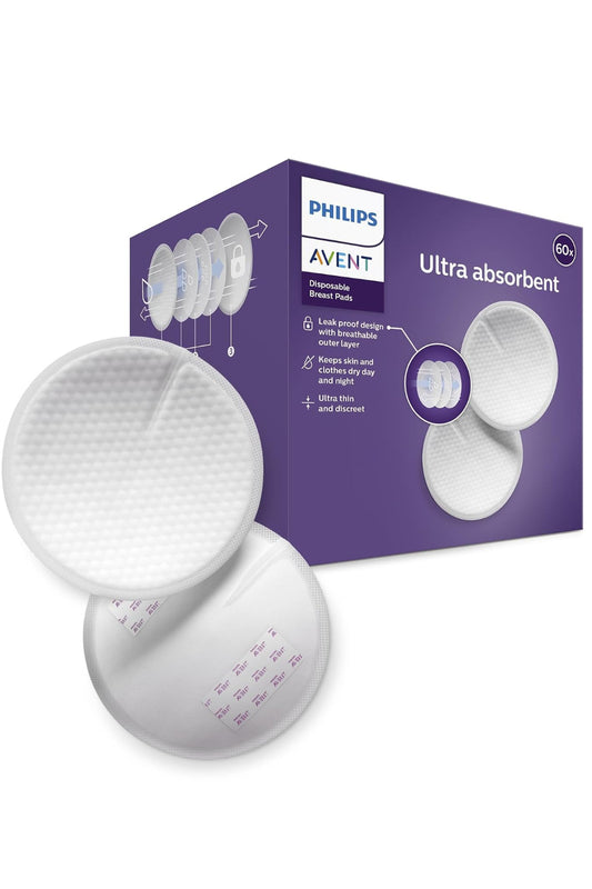 Philips Avent Comfort Breastfeeding Pads - Pack of 60