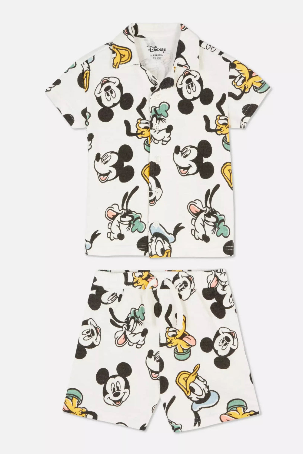 Mickey Mouse Polo Shirt and Shorts Set