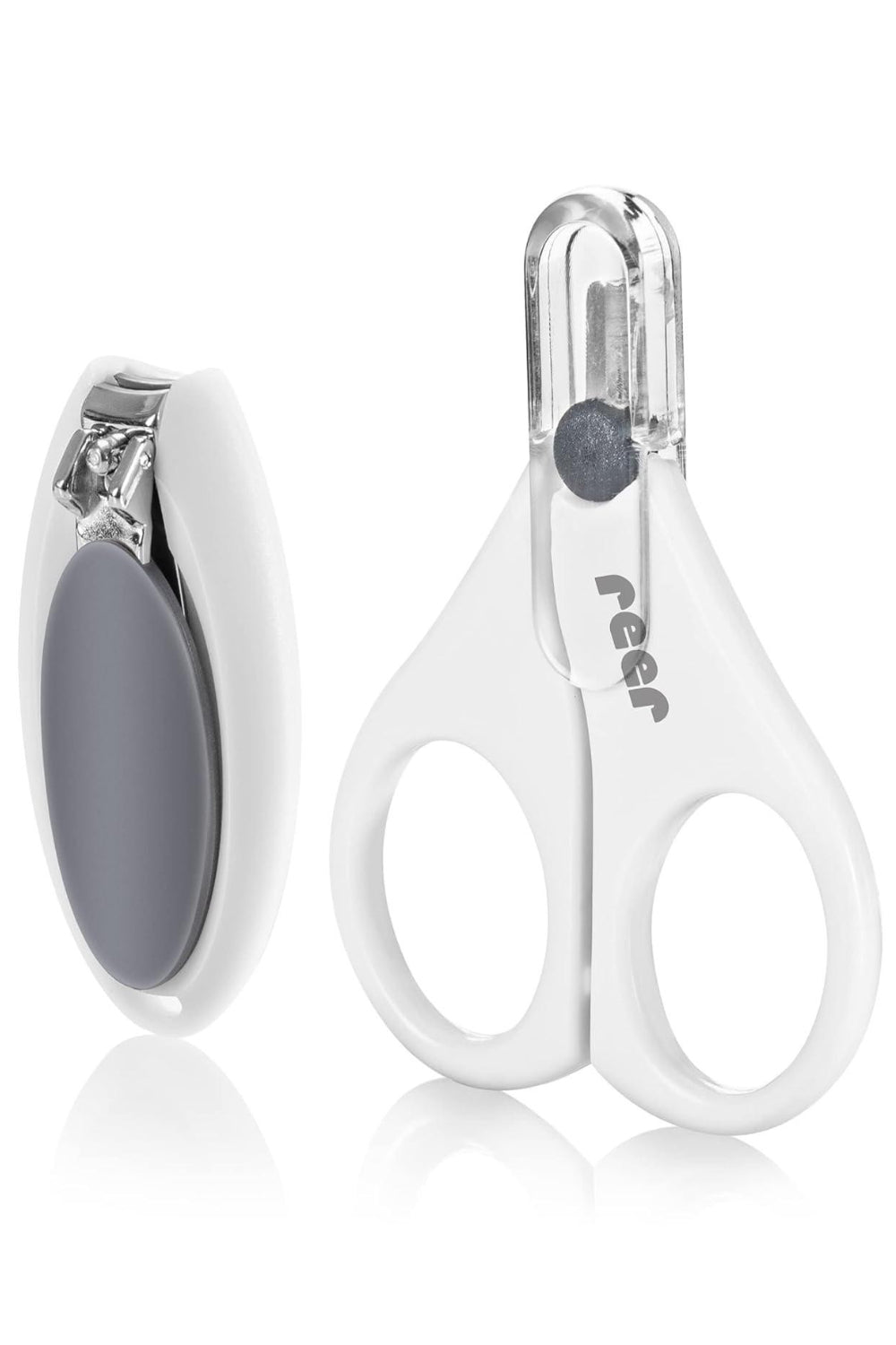 Reer BabyCare Nail Set - Nail Scissors & Clippers - White