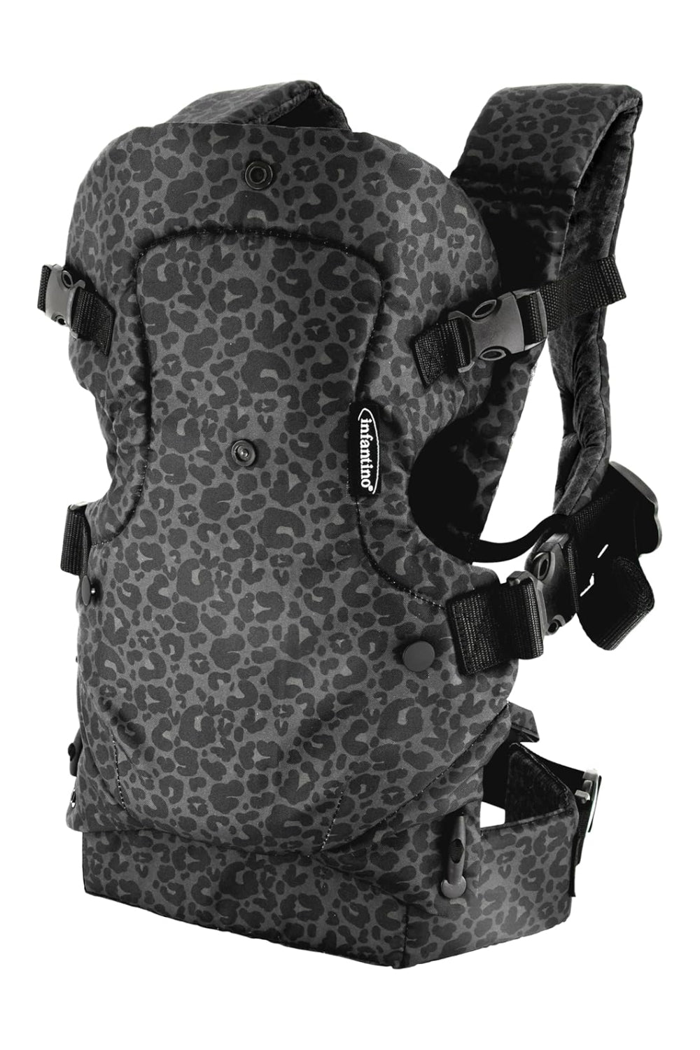 Infantino - Flip 4-in-1 Convertible Carrier - Black Leopard