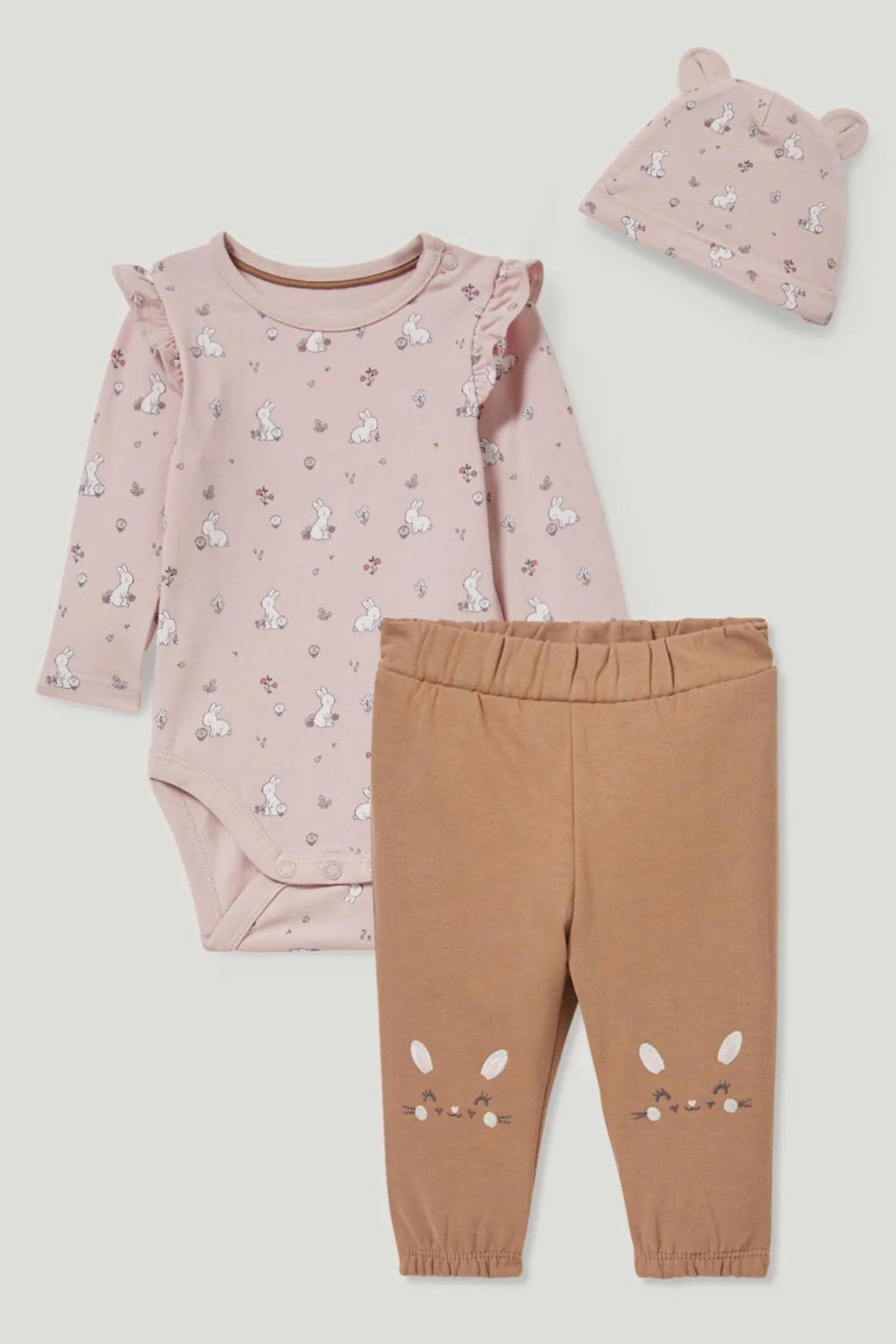 Baby Girl Outfit - 3 Pieces