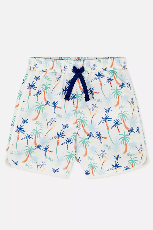 Baby Swim Shorts - Beach Palms