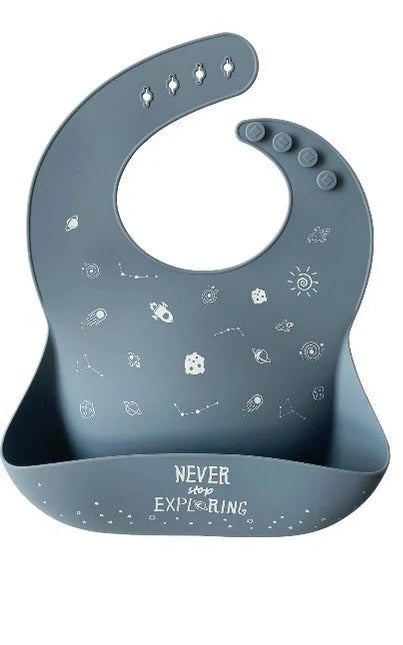 Silicone Baby Bibs, BPA Free for Babies and Toddlers