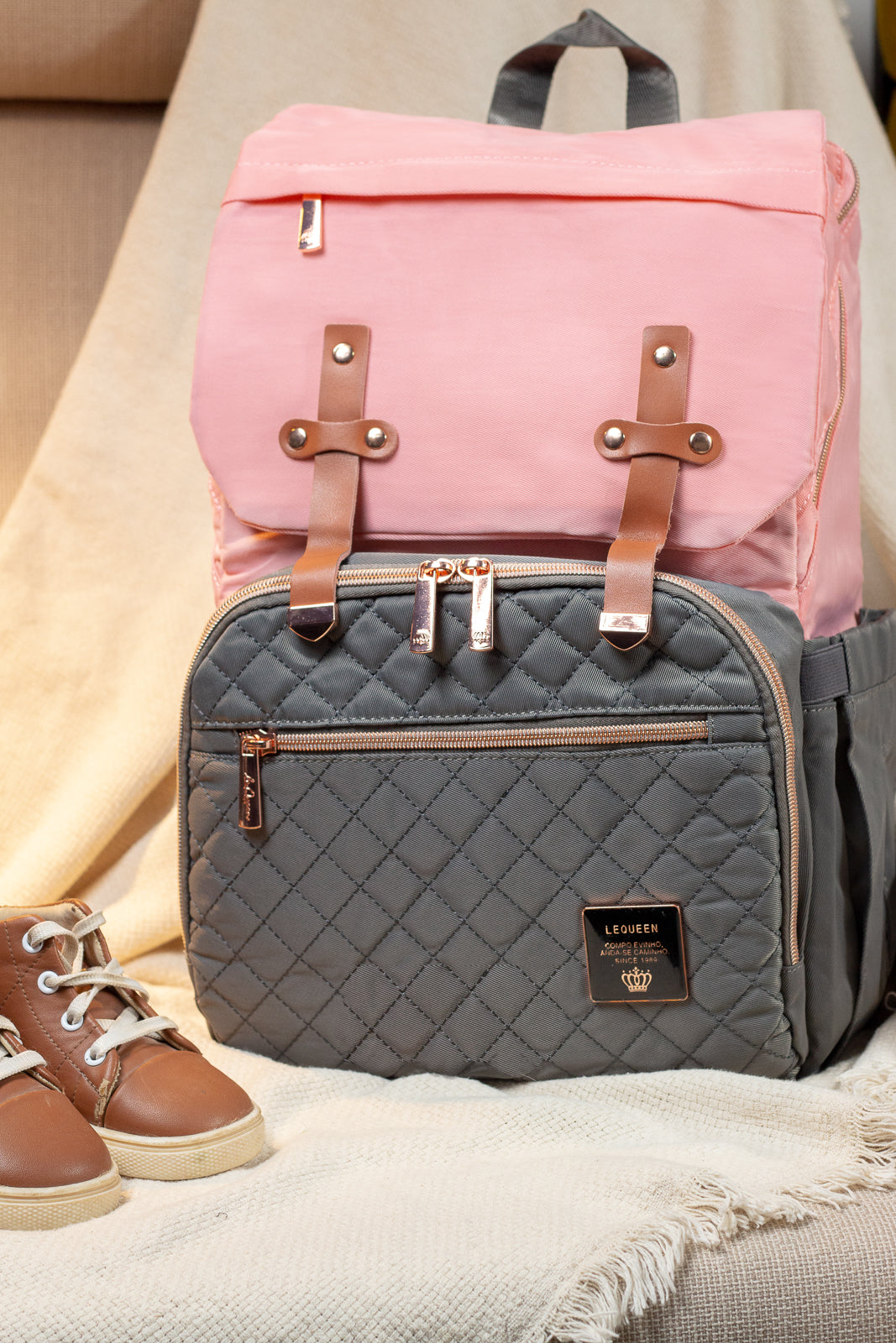 Lequeen Gold 6TH Edition - M Grey Pink
