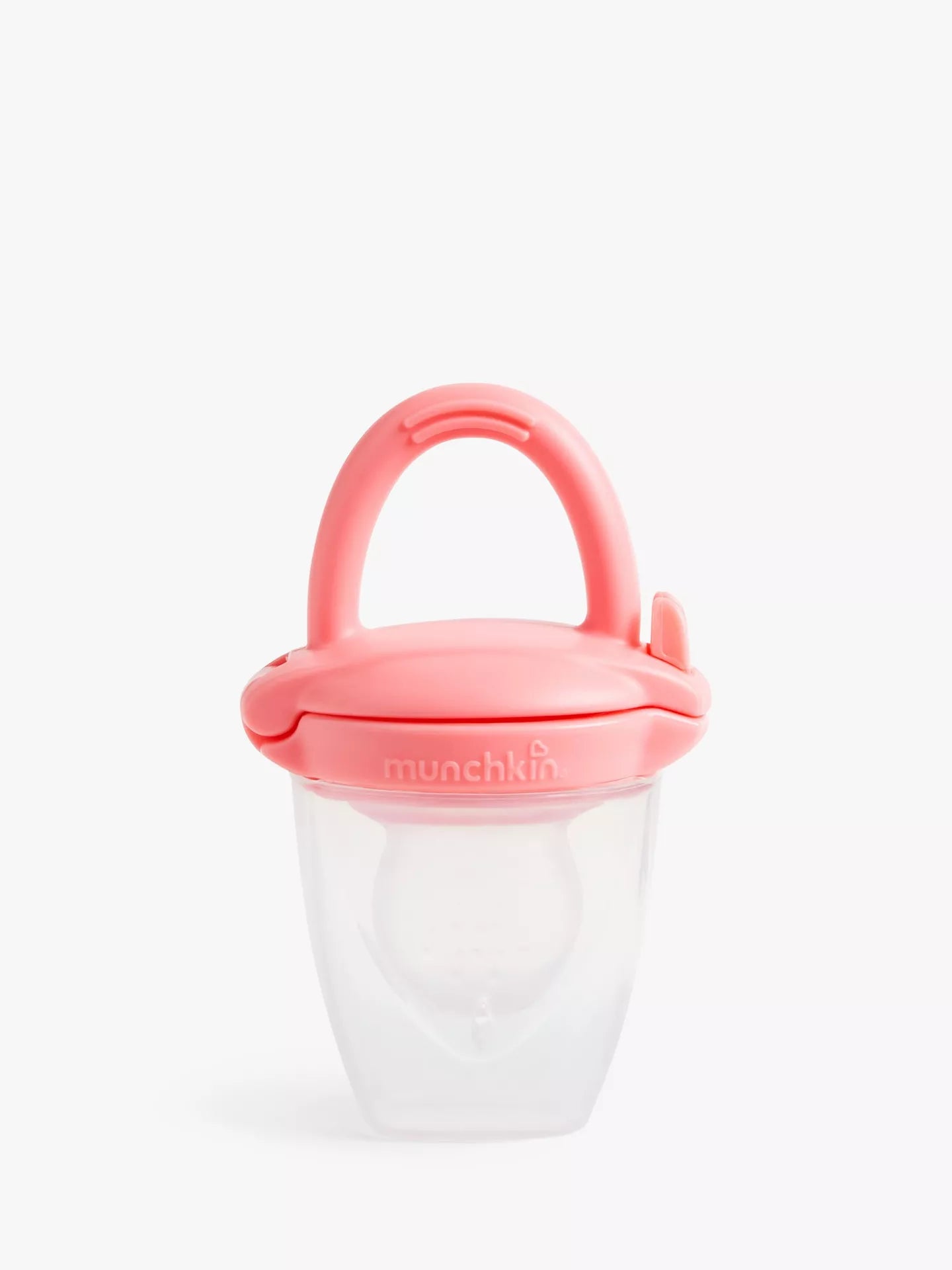 Munchkin Silicon baby Food/Fruit Feeder, 6m+ -  Pink