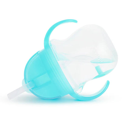 Munchkin Any Angle Click Lock Weighted Straw Trainer Cup - 6m+, Blue