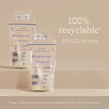 Lansinoh - breast milk storage bags, 25 pieces