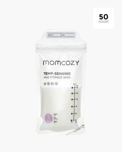 Momcozy - Breast Milk Storage Bags, 50 Pieces