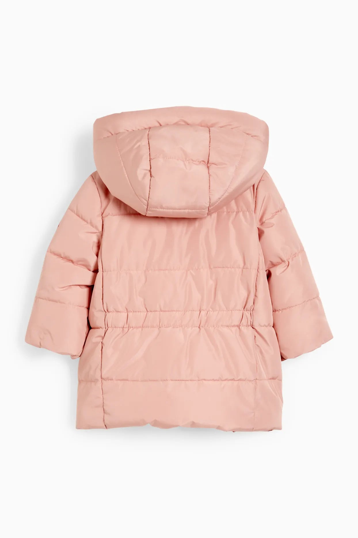 Baby lined bomber coat