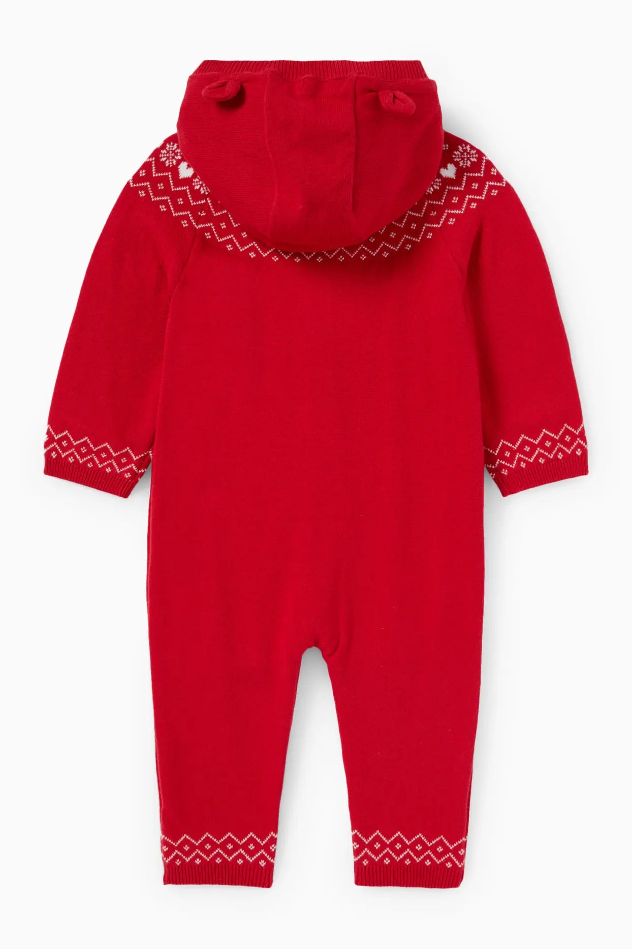 Christmas knit overall