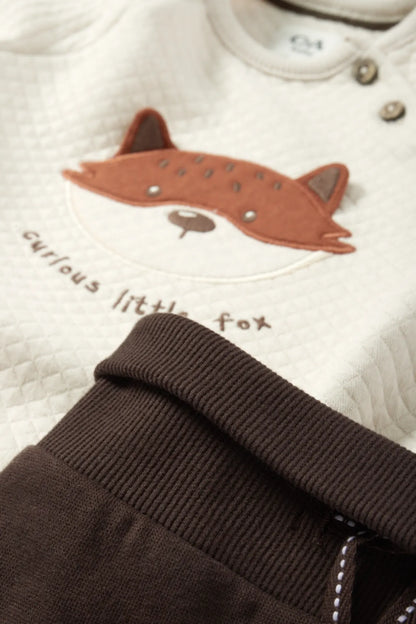 Quilted fox outfit