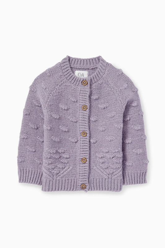 Baby girl knit cardigan