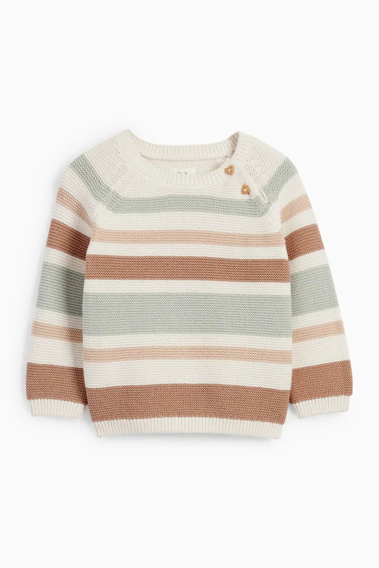 Baby pullover - striped