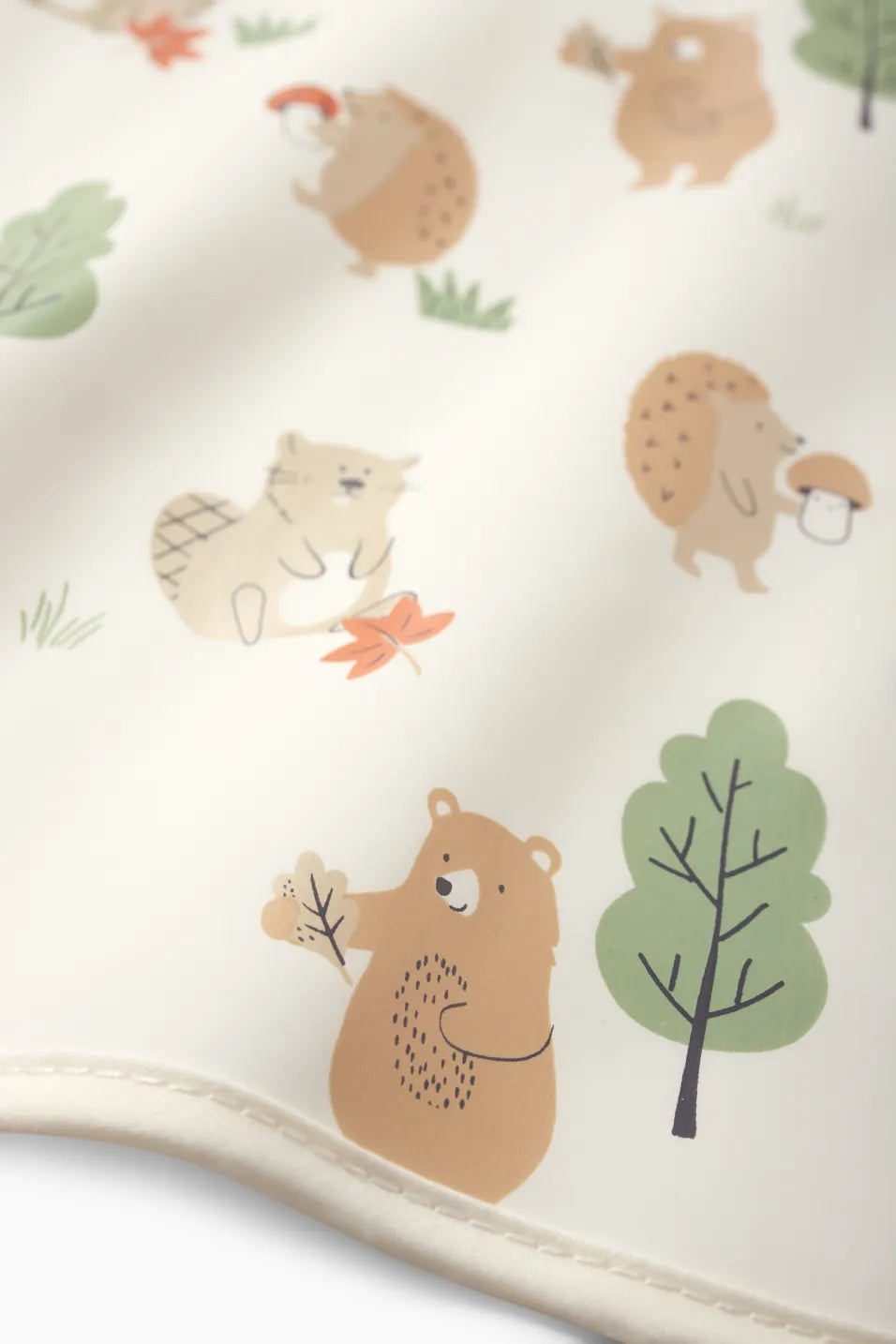 Forest animals - baby coverall bibs