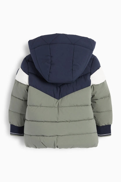 Baby lined quilted jacket