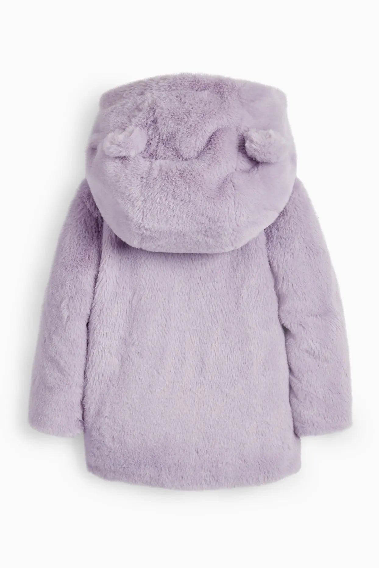 Plush baby jacket