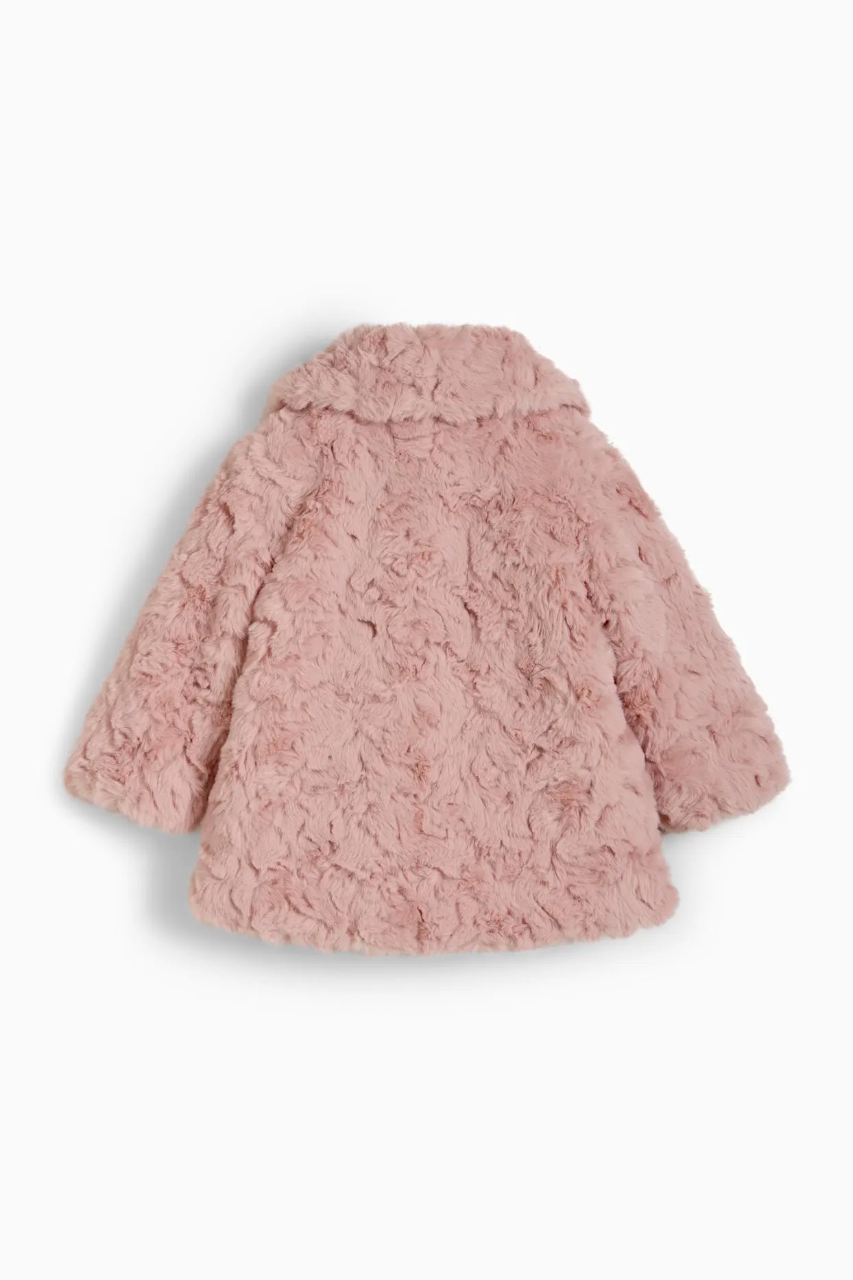 Plush baby coat